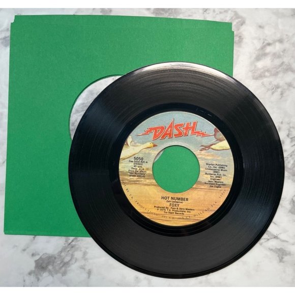 Foxy Hot Number / Call It Love 45 Disco 1979 Dash TK Records - Picture 3 of 4